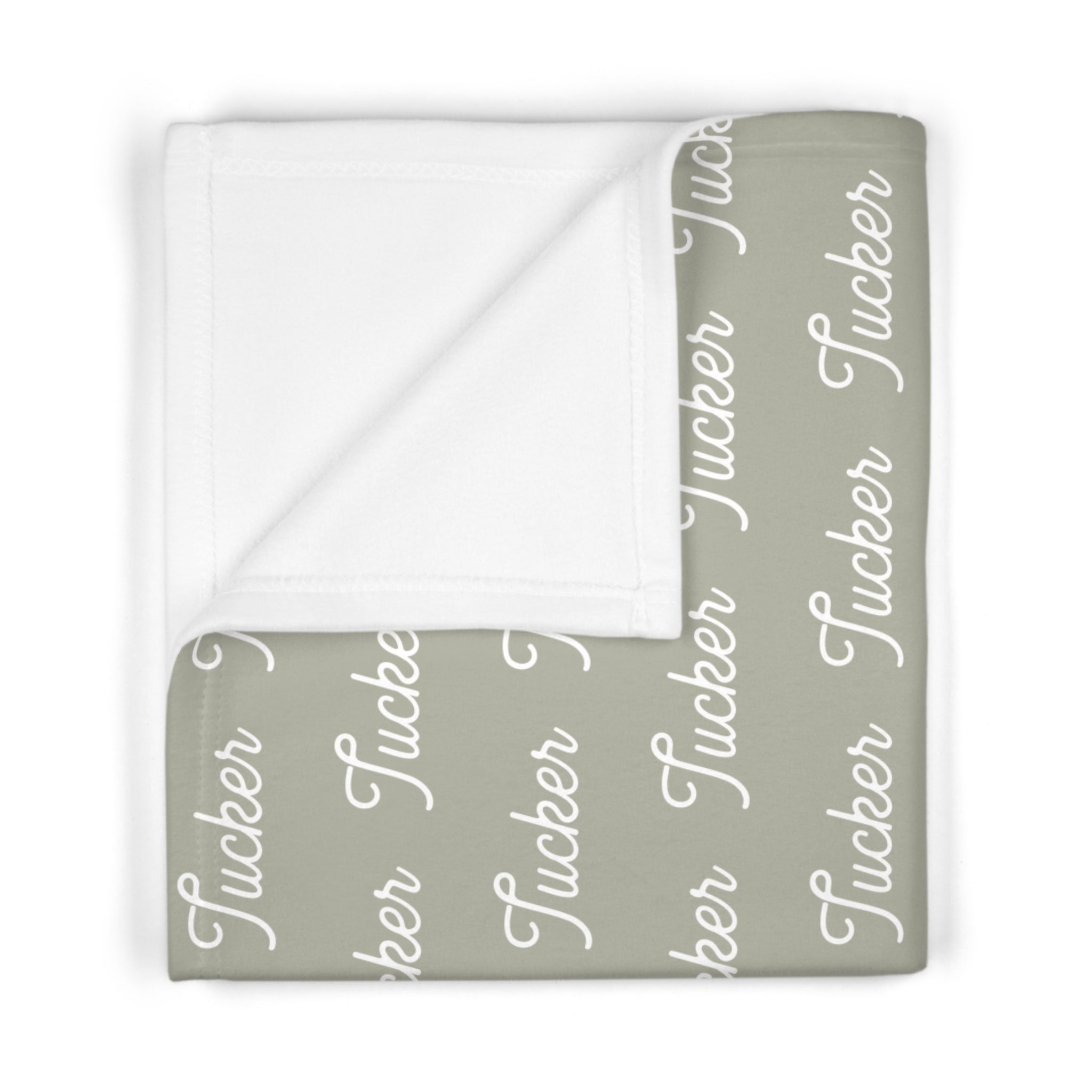 Personalized Fleece Baby Blanket | Green