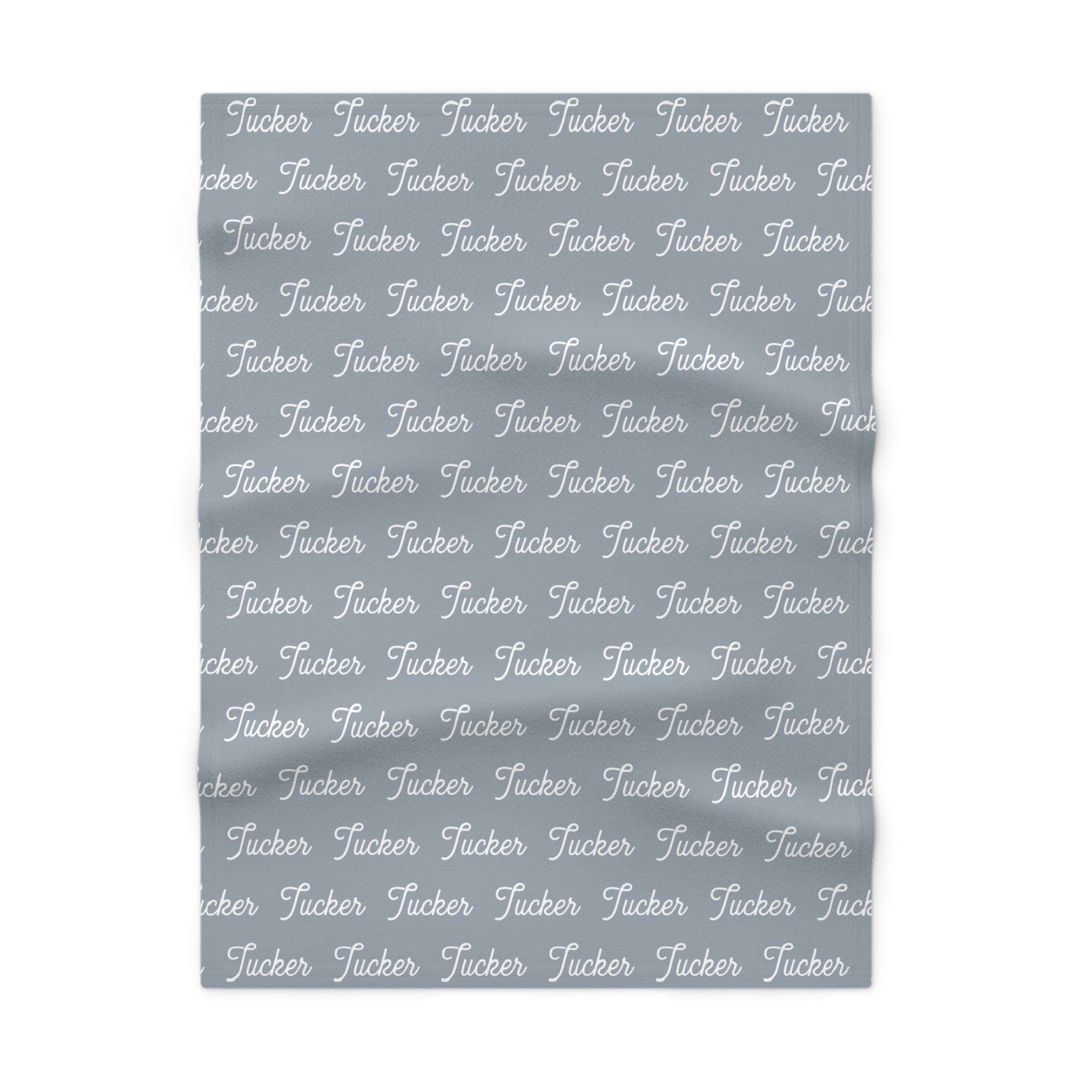 Personalized Fleece Baby Blanket | Blue