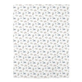Baby Swaddle Blanket | Rainbow & Hot Air Balloon
