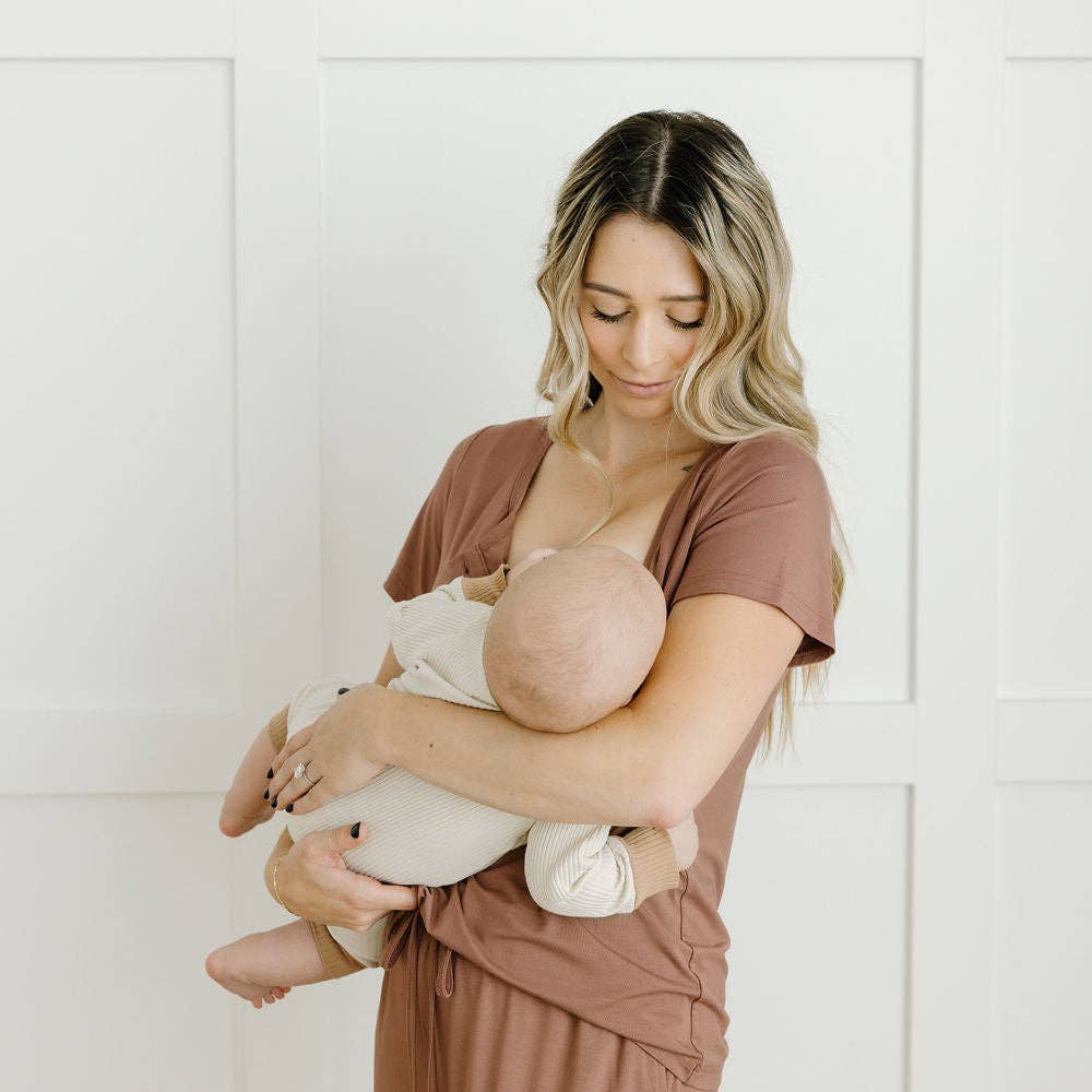 Bamboo MAMA Lounge Set: Caramel