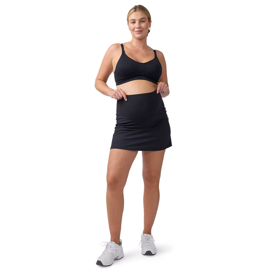 Everyday Maternity Active Skort: Black