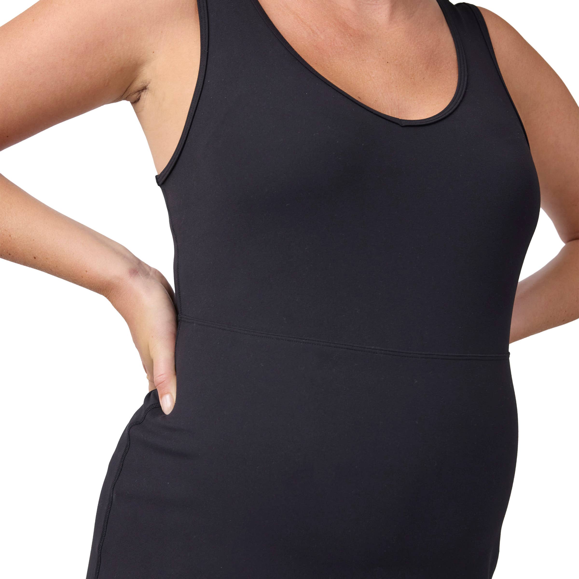 Everyday Maternity Active Dress: Black
