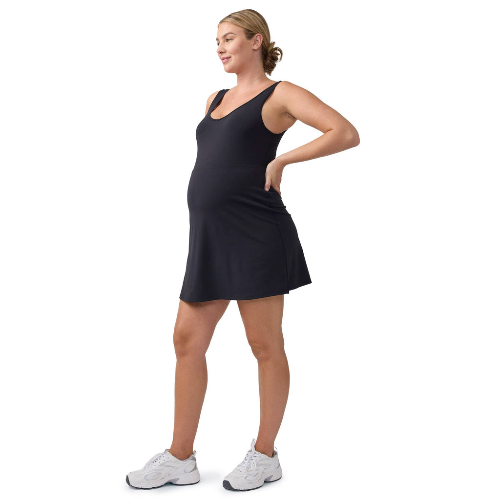 Everyday Maternity Active Dress: Black