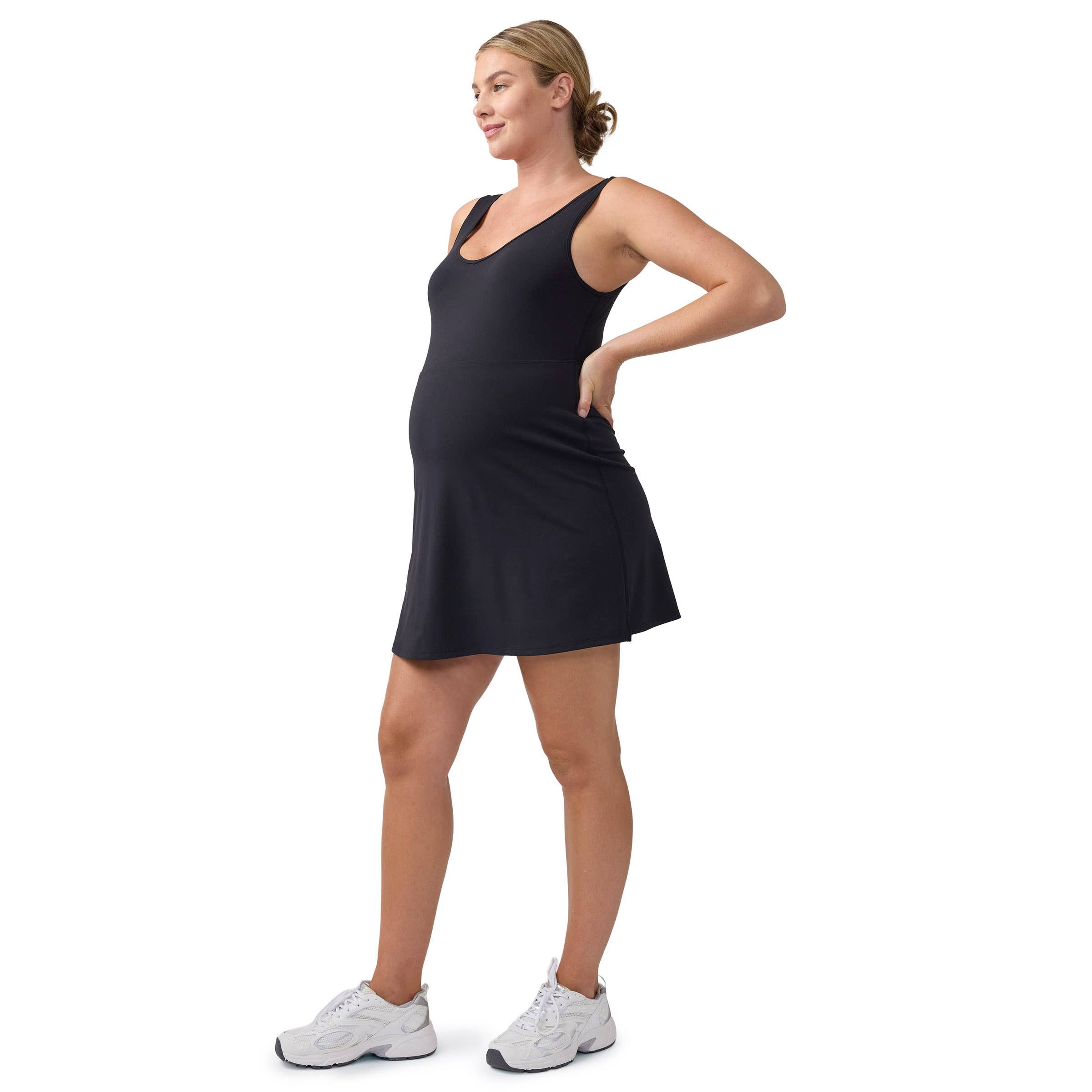 Everyday Maternity Active Dress: Black