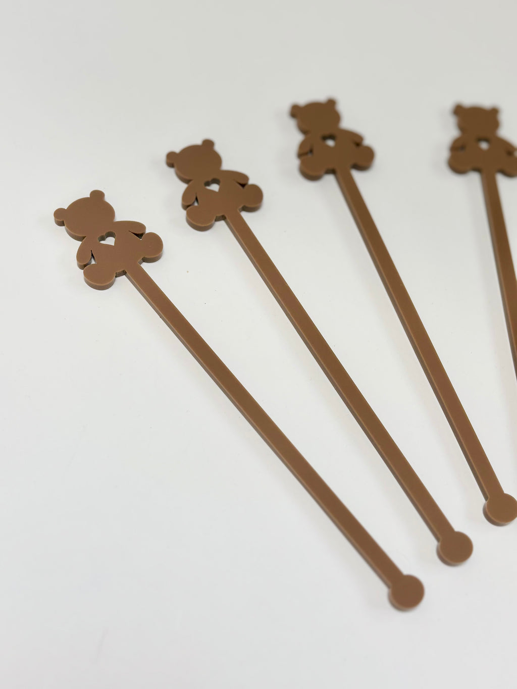Swizzle Stick Drink Stirrers | Baby Shower | Teddy Bear