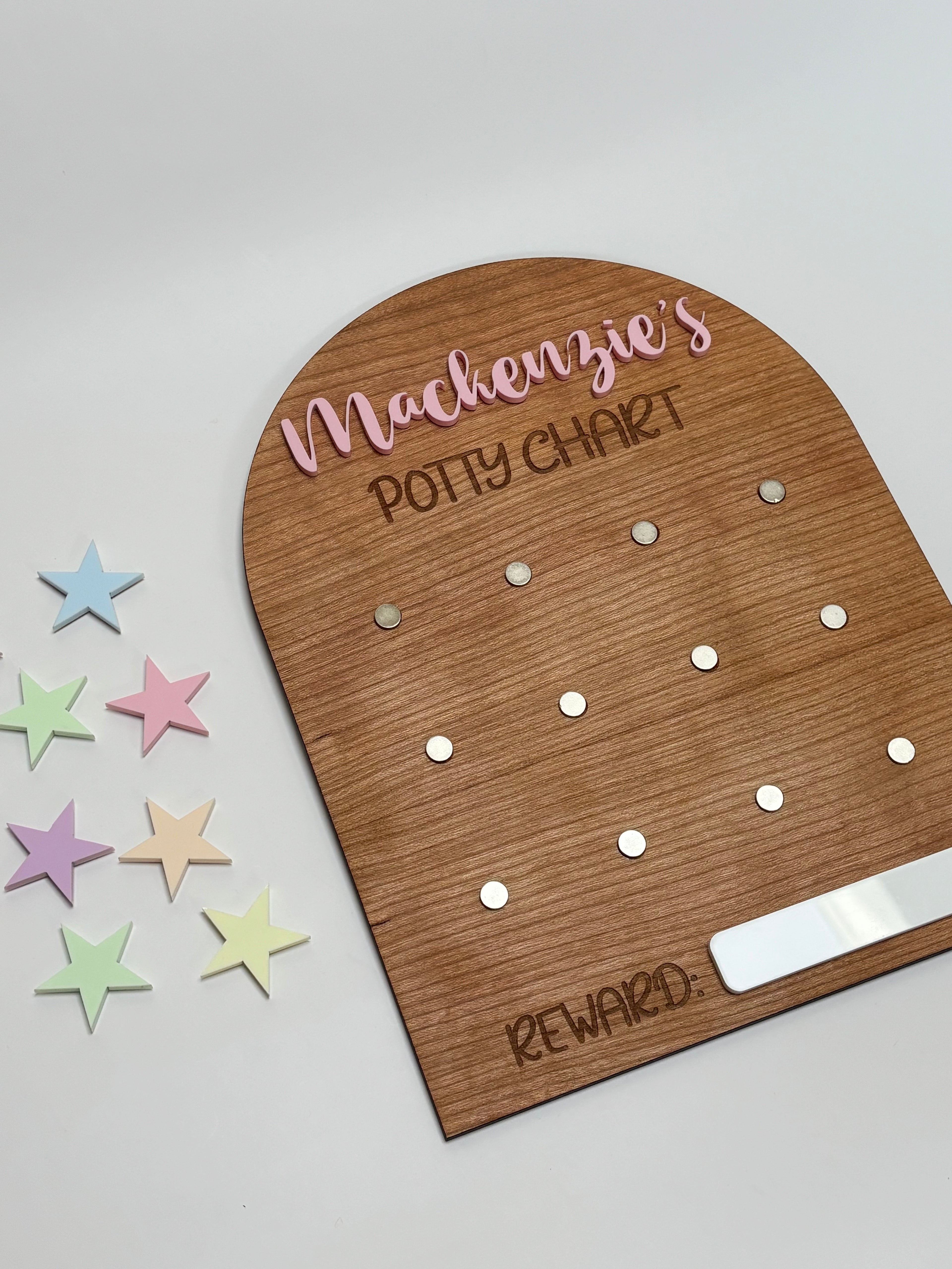 Personalized Star Reward Chart | Potty Training | Chore Tracker