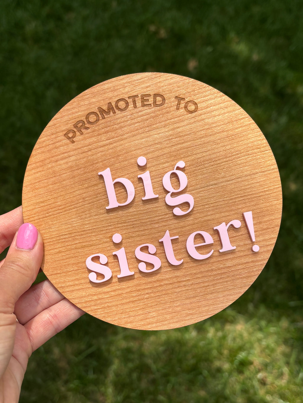 Sibling Announcement Sign | Big Brother | Big Sister