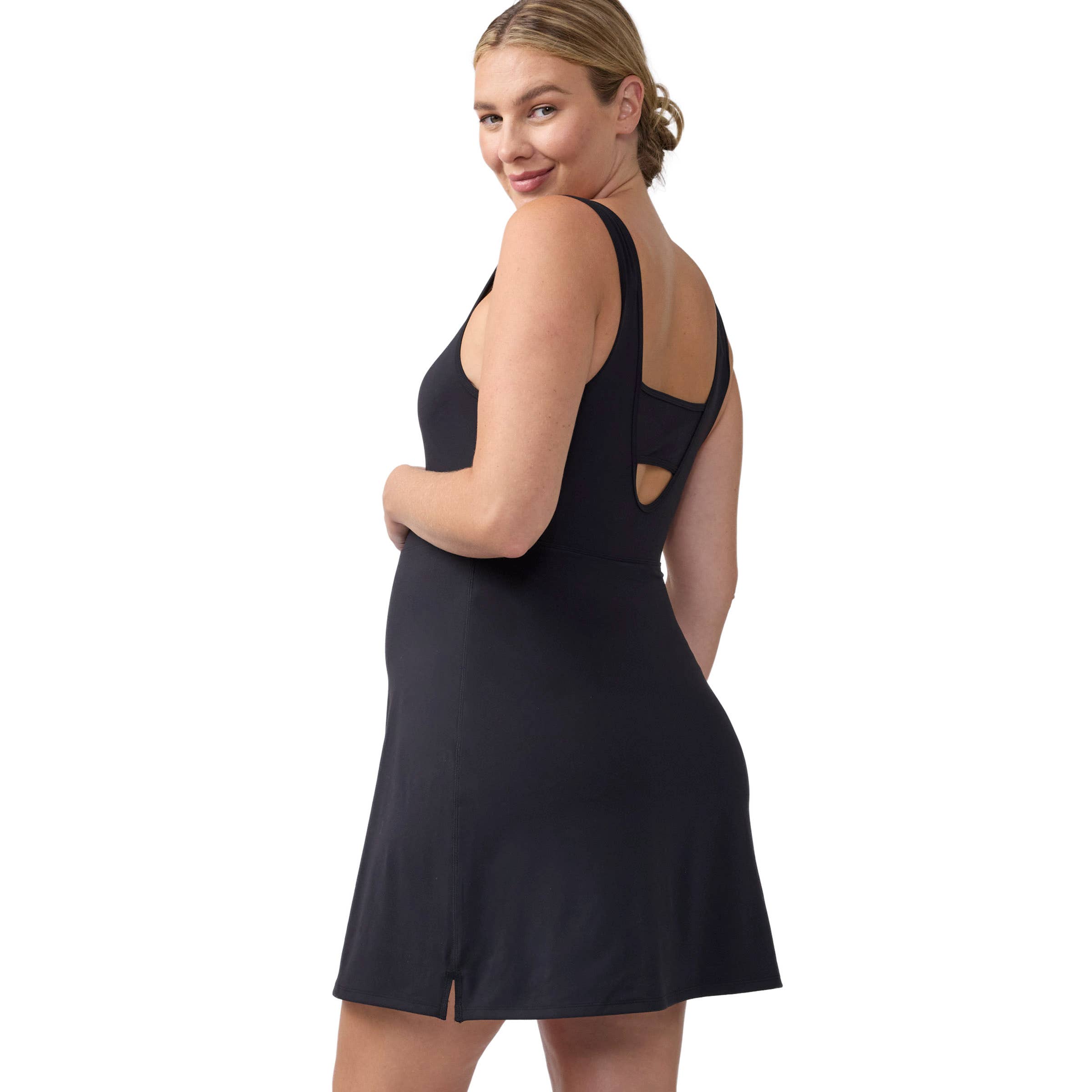 Everyday Maternity Active Dress: Black