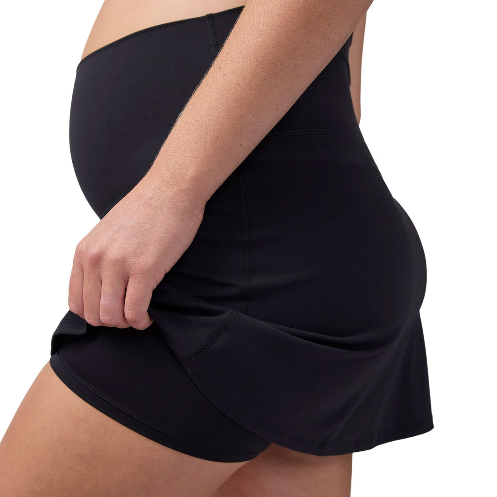 Everyday Maternity Active Skort: Black