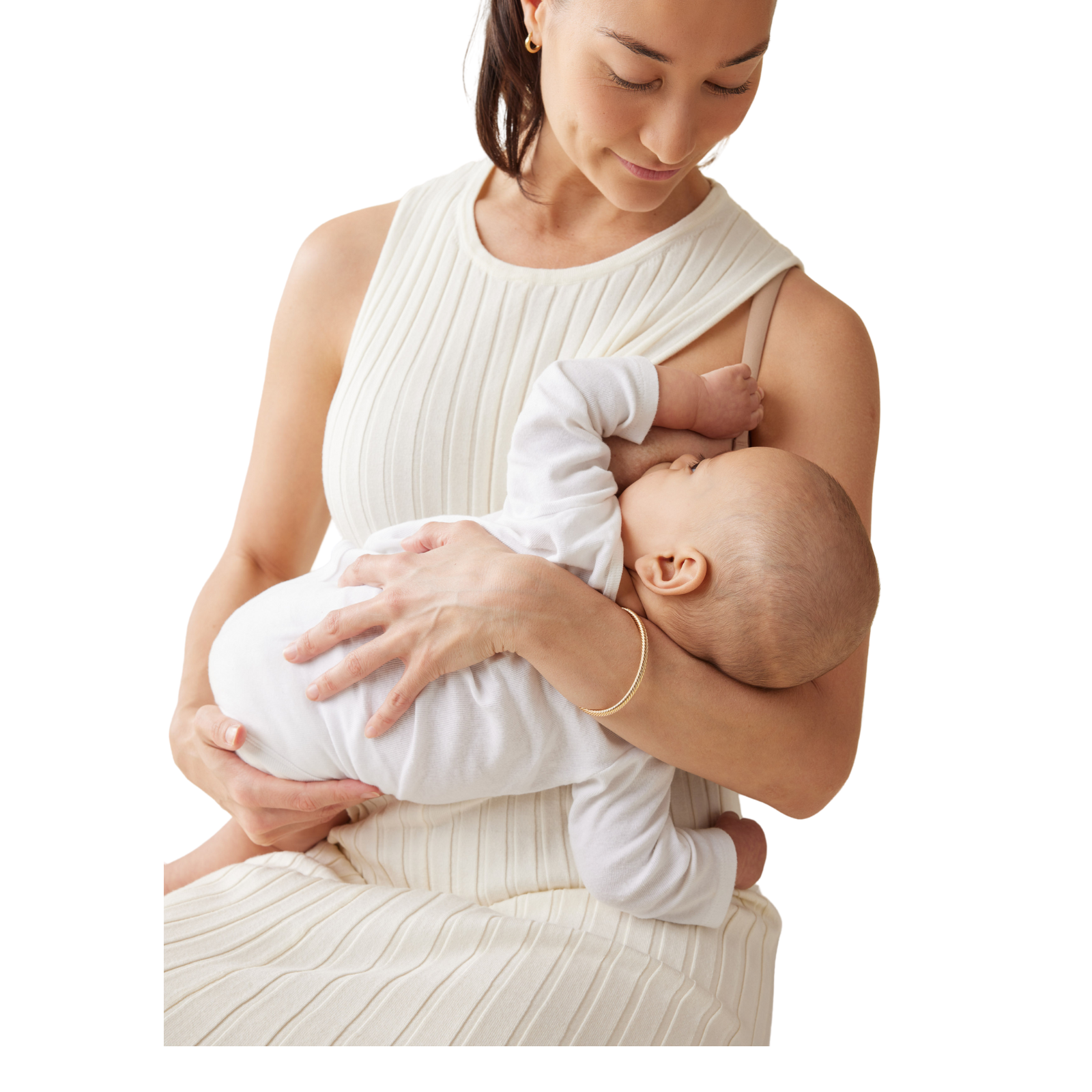Women's Maternity A-Line Sweater Knit Dress: Agave