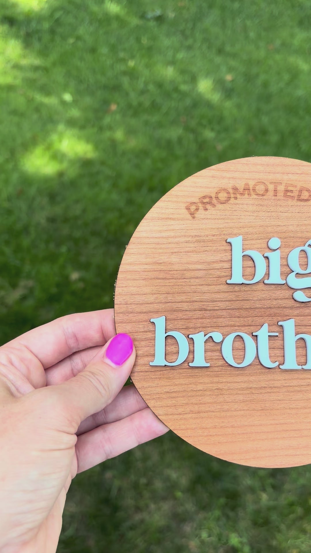 Sibling Announcement Sign | Big Brother | Big Sister