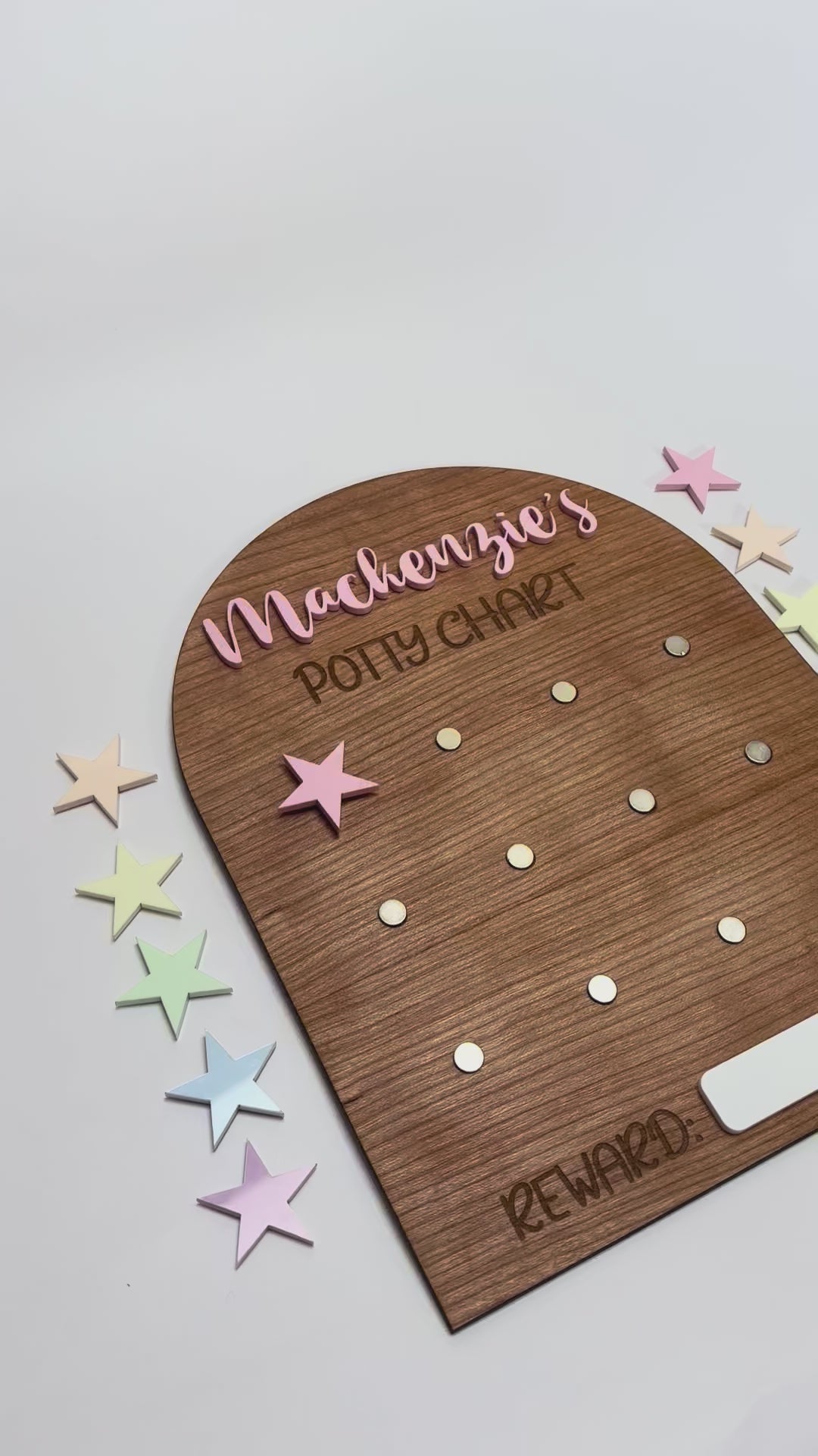 Personalized Star Reward Chart | Potty Training | Chore Tracker